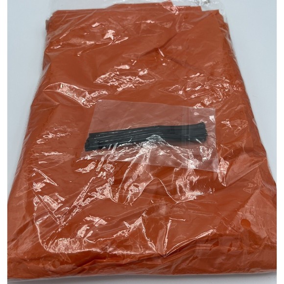 Lawn Bags Pumpkin Jack O Lantern Set Of 6 Multiple Sizes W/ Twist Ties Kimober - Picture 5 of 7